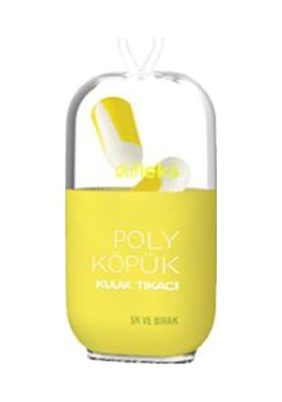 Otifleks Poly Köpük Sünger Kulak Tıkacı 3 Adet Otifleks Poly Köpük Sünger Kulak Tıkacı 3 Adet