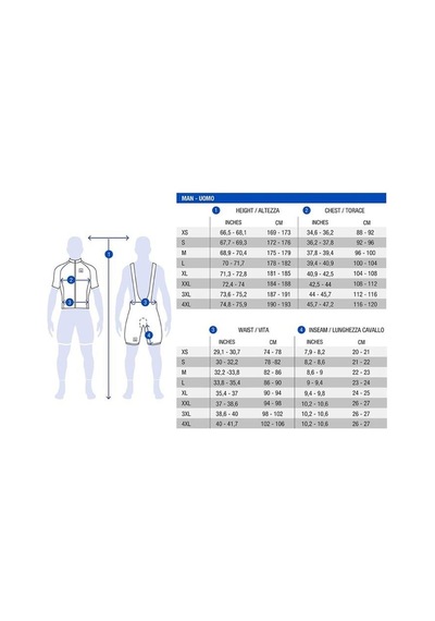 Santini Asistan Cape Sh20 Askısız Bisiklet Taytı Siyah