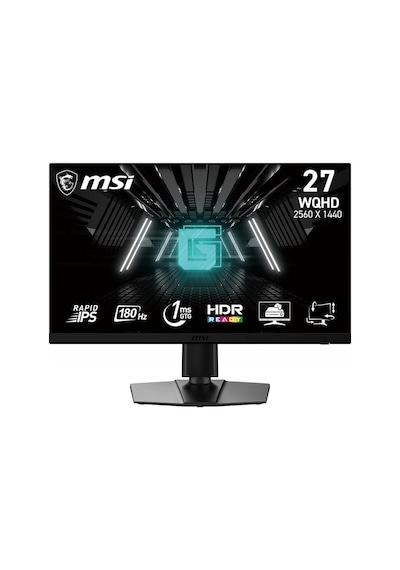 MSI 27" Mag 272qpf E20 2560x1440 Wqhd 16:9 Flat Rapıd Ips 200hz 0.5ms Gtg Min. Freesync Premıum Pivot Gamıng Monitor