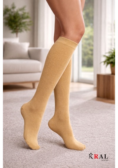 Kral Socks Çizme Çorabı Kışlık Havlu Termal Polar Cotton 4 Çift -15 C Isı Koruma Asorti