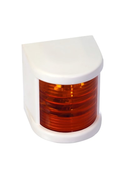 Küçük İskele Feneri 12V (Beyaz Kasa)