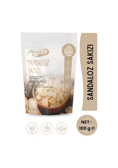 Sandaloz Sakızı 100 Gr Tane Sandaloz Sakızı, Doğal Reçine, Bitkisel Ürün