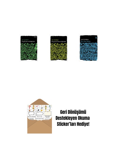 Taş Bina Ve Diğerleri + Hayatın Sessizliğinde + Bir Kez Daha + Okuma Sticker'ları