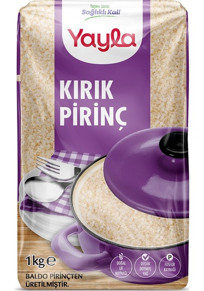 Yayla Kırık Pirinç 1 KG