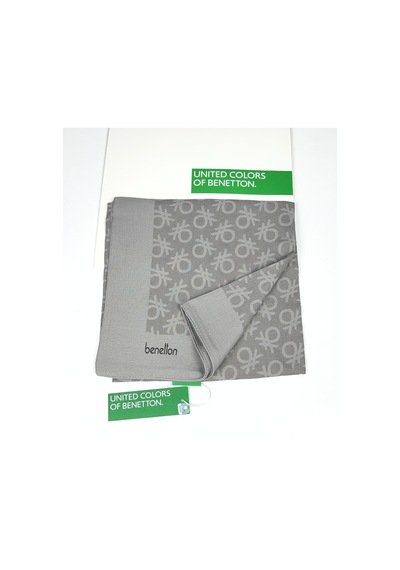 Benetton Elegante Uno Şal 1024 Yeni Gri