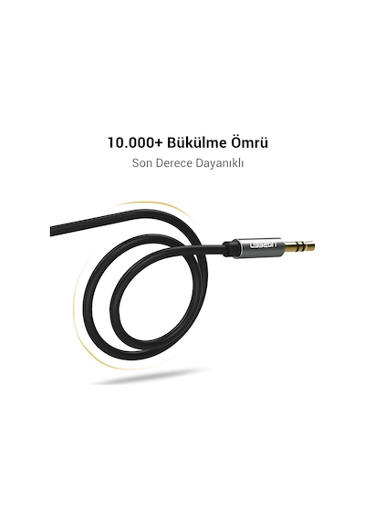 Ugreen 3.5mm Aux Ses Kablosu 1 Metre, 10733