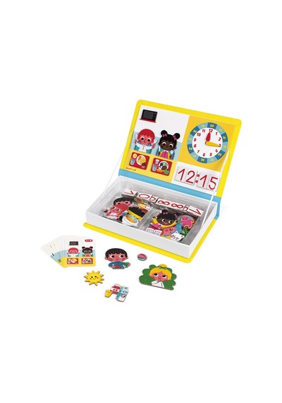 Janod Mıknatıslı Oyun Kitabı - Zamanlar