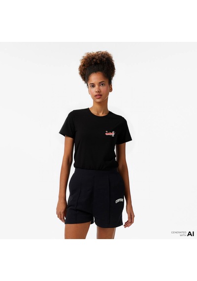 Converse X Tom & Jerry Unisex Siyah T-shirt10028755