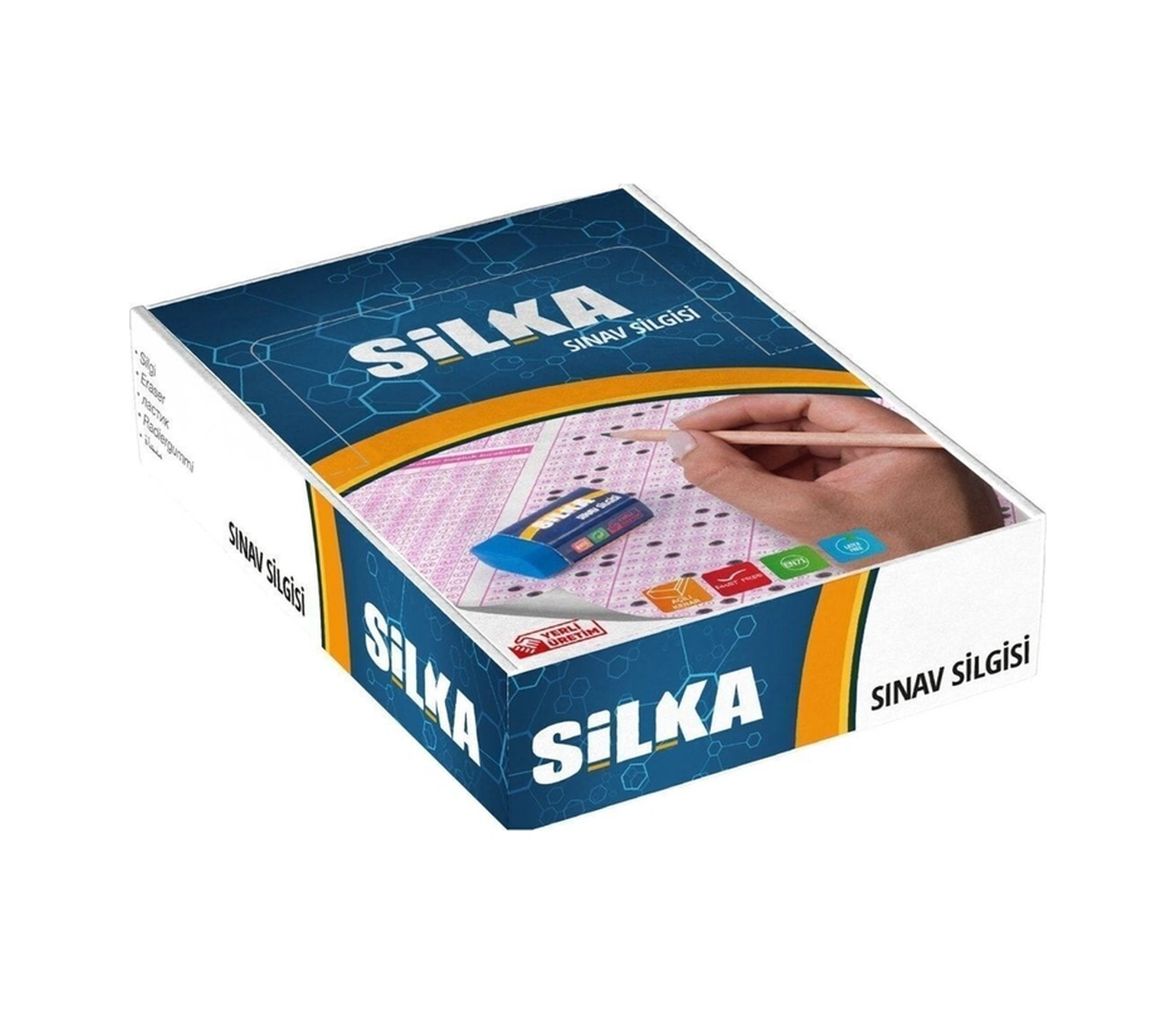 Orta Boy Sınav Silgisi 6'lı Ösym Sınav Silgisi