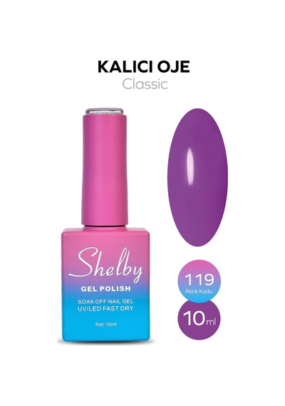 Shelby 10 Ml. A119 Kalıcı Oje