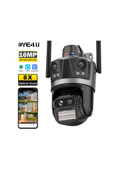 Cmr57 8k 16mp 4 Lens - 3 Ekran