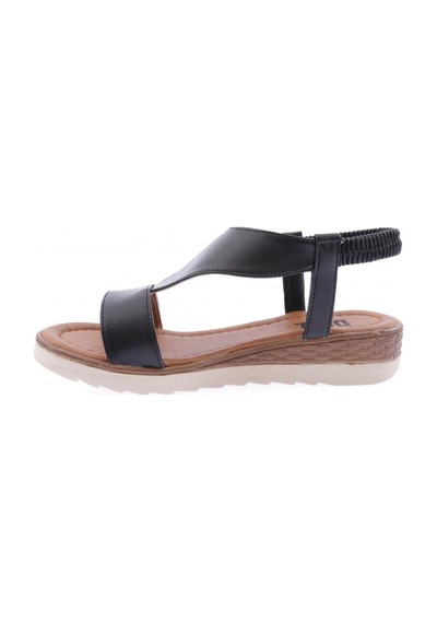 Dgn 806-23y Kadin Bantli Sandalet 806-2291-R1534 Siyah