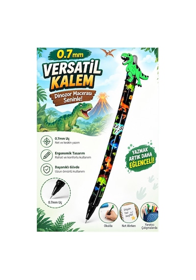 Uçlu Kalem 0.7 Mm Erkek Modeli 1 Adet Fixpoint 4765 0.7mm Uçlu Versatil Mekanik Uçlu Kurşun Kalem Hediyelik Yeşil