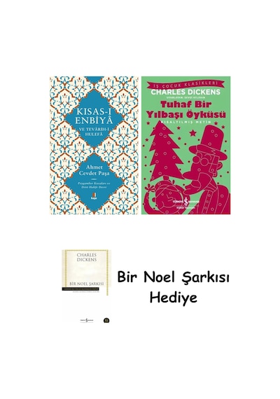 Kısas-ı Enbiyâ Ve Tevârih-i Hulefâ Ciltli + Tuhaf Bir Yılbaşı Öyküsü + Bir Noel Şarkısı