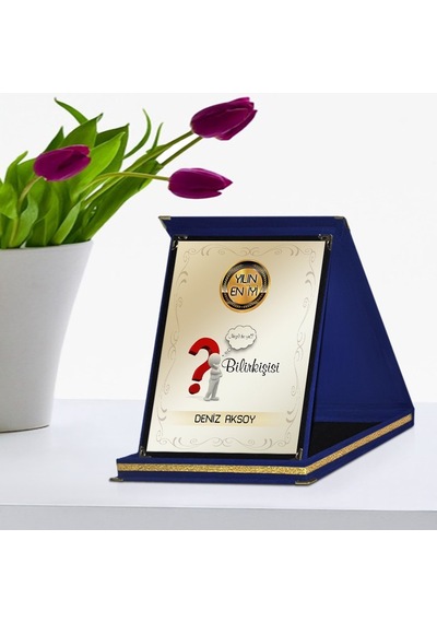 Kişiye Özel Yılın En İyi Bilirkişisi Lacivert Plaket Ödülü - 1