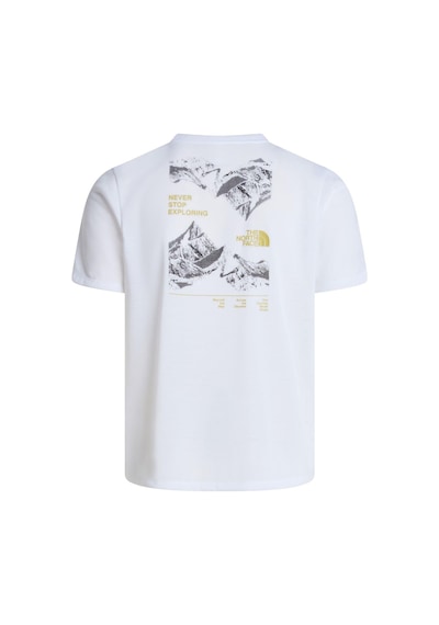 The North Face M Foundatıon Mount Ss Tee Erkek Tişört Nf0a8heyfn41 Beyaz
