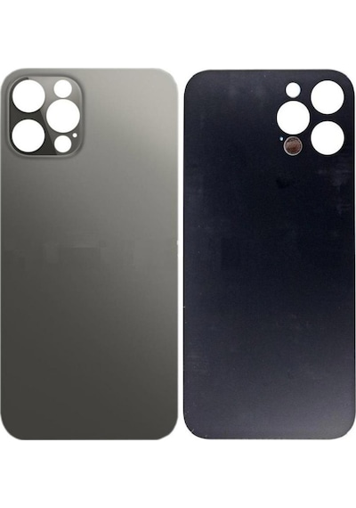 Apple Uyumlu iPhone 12 Pro Max Arka Pil Kapağı Siyah