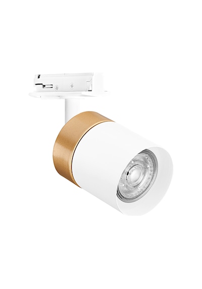 Tracklight Spot Cylinder Gd Wt Gu10 Beyaz