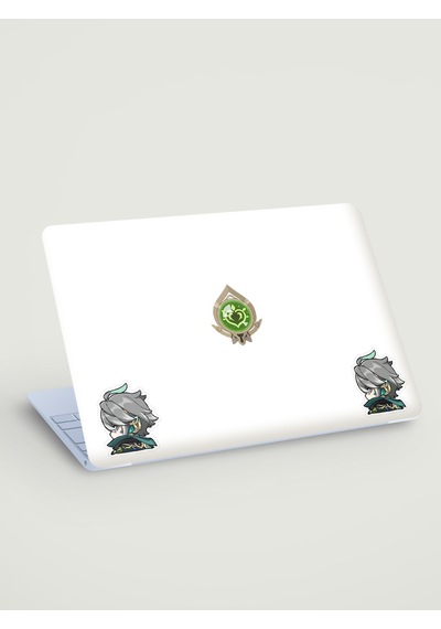 Genshin - Alhaitham 2'li Sticker Seti Parlak Kağıt