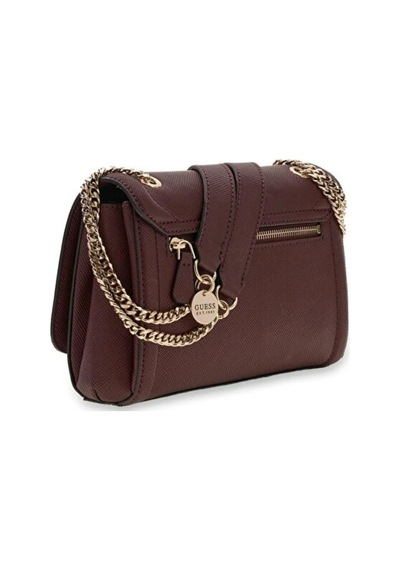 Guess Noelle Convertible Crossbody-kadın Omuz Çantası -zg967221 Bordo