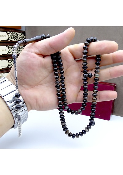Basık Model Bufalo Boynuzu Namaz Tesbihi N11.3392