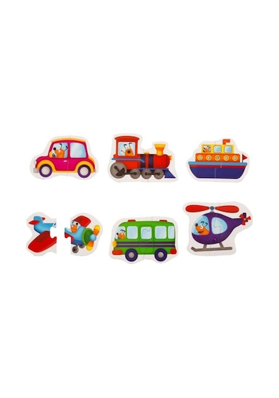 +1 Yaş Taşıtlar Baby Puzzle (Eolo)