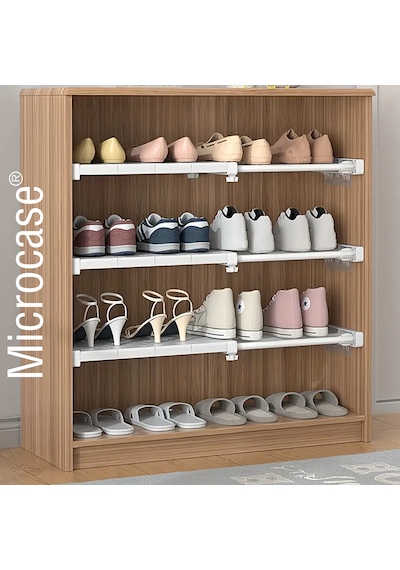 Uzunluk Ayarlamalı Dolap İçi Raf 24x30-35 Cm 3 Adet Al5349 Beyaz