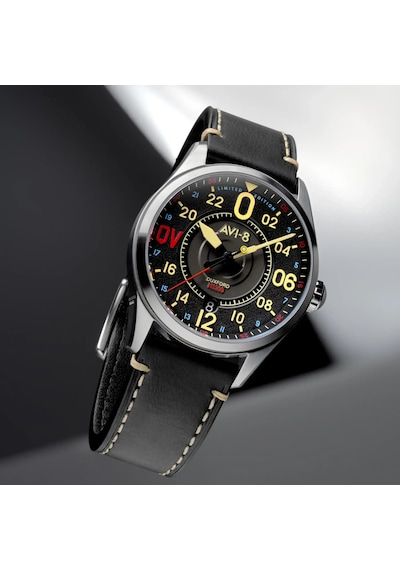 Avı-8 Spitfire Av-4149-01 N3200 Imperial War Museums 24 Hour Automatic Limited Edition Erkek Kol Saa Metalik Gri Avı-8 Spitfire Av-4149-01 N3200 Imperial War Museums 24 Hour Automatic Limited Edition Erkek Kol Saa Metalik Gri