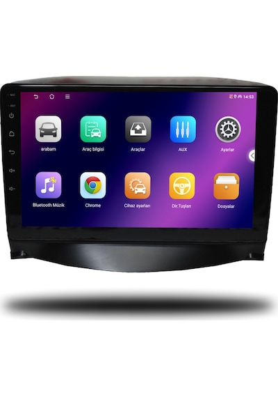 Carplayer Peugeot 207 2006-2012 Uyumlu Android Multimedya 6gb Ram 64gb Hafıza