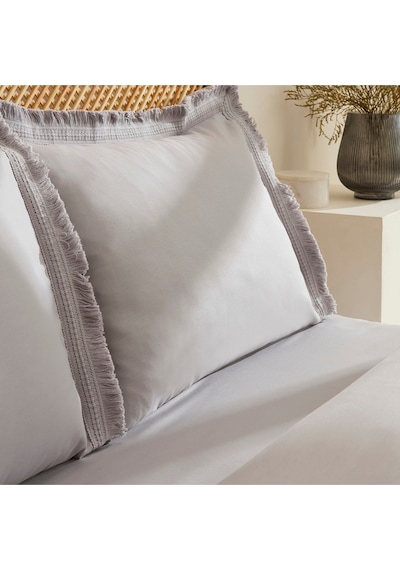 Karaca Home Helios %100 Pamuk Çift Kişilik Nevresim Takımı Gri
