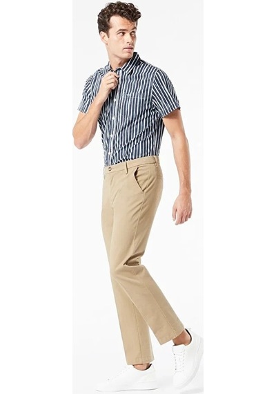 Dockers Smart 360 Flex Workday Erkek Slim Fit Pantolon 3627200010 Bej