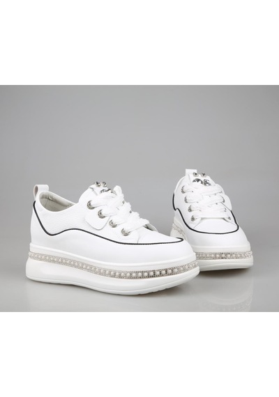 Guja 24k308-1 Beyaz Kadın Sneakers Beyaz