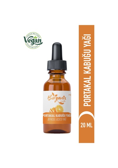 Life Portakal Kabuğu Yağı 20 Ml %100 Doğal Uçucu Yağ Cilt, Masaj Ve Aromaterapi İçin