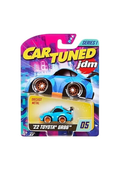 Jdm Seri 1 2022 Toyota Gr86, Mavi, Diecast Metal Oyuncak Araba, Koleksiyon Figürü