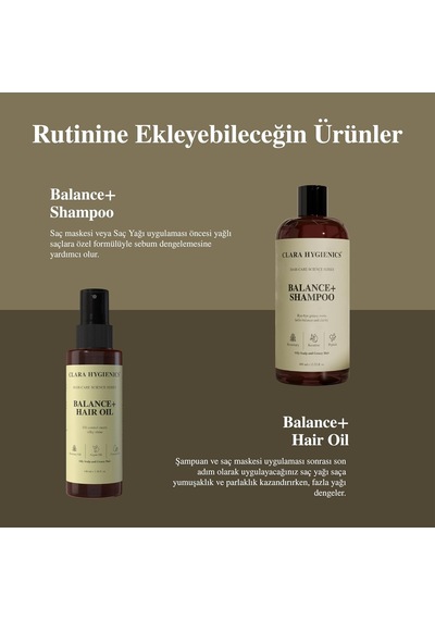 Balance+ Hair Mask 300 Ml Rosemary Series Saç Maskesi