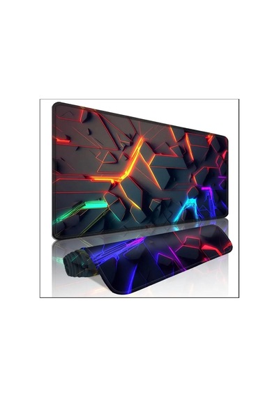 Sge Teknoloji 85x34 Cm 3d Boyut Tasarımı Kaydırmaz Taban Speed Yüzey Oyuncu Mouse Pad Gaming