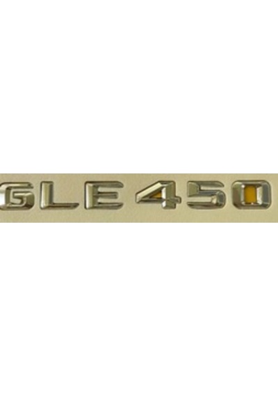 Mercedes Uyumlu Yazı Gle 450 Krom