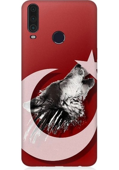 General Mobile Gm 10 Uyumlu Kurt Ve Bayrak Desenli Silikon Kılıf