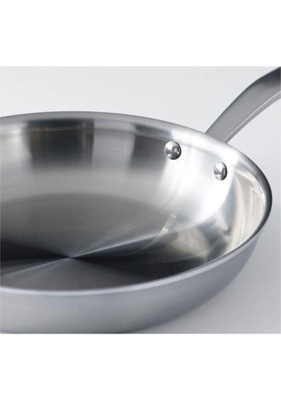Sensuell Paslanmaz Çelik 24 Cm Kızartma Tavası Metal