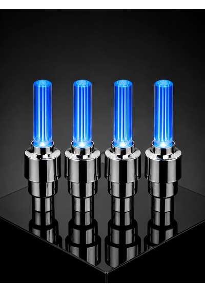 4'lü Led Sibop Işığı Hareket Sensörlü Araç Lastik Sibop Lambası