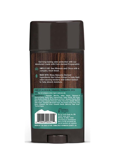Every Man Jack Sea Salt Alüminyumsuz Stick Deodorant 85gr
