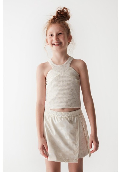 Nk Kids Kız Etek Takım 24ynk3633756326 Krem