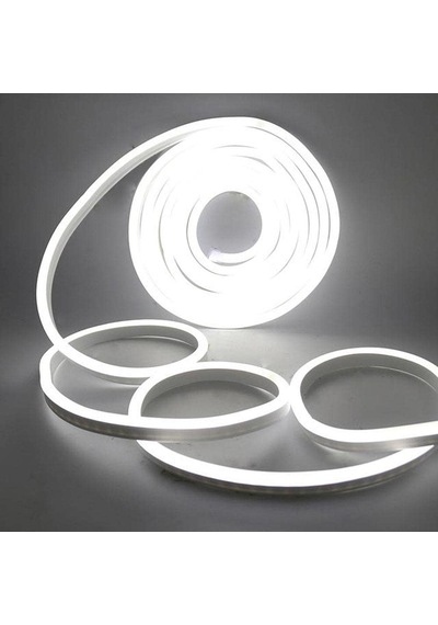 Sunlight Neon 12v Hortum Şerit Led 2/5/10 Metre Renkli Işık Beyaz, 10 Genel