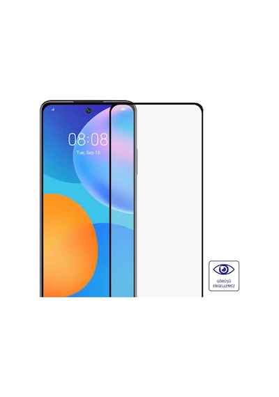 Bufalo Huawei Nova Y90 Ekran Koruyucu 5D Temperli Cam Siyah
