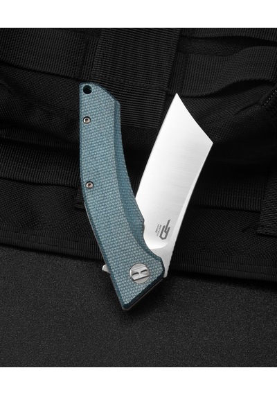 Bestech Cubis Micarta Sap D2 Çelik Kamp Çakı Bg42c Açık Gri