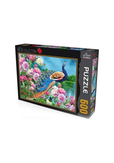 Lc7212 Laço Tavus Kuşu 500 Parça Puzzle.