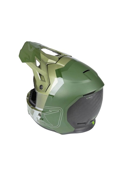 Klim F3 Tilt Carbon Pro Cross Motosiklet Kaskı Yeşil