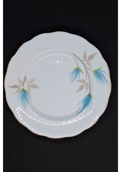 Royal Standart Fine Bone China Vintage Çay Fincanı 3 Parça 210 Ml Mavi-beyaz