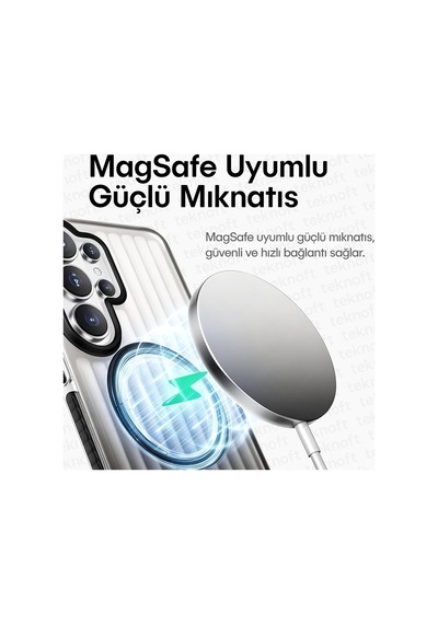 Samsung Galaxy S26 Plus İçin Prestige Serisi Magsafe İle Uyumlu Yükseltilmiş Lens Çerçeveli Ultra Güçlü Darbeye Dayanıklı Yumuşak Silikon Kılıf Mavi, Galaxy S26 Plus