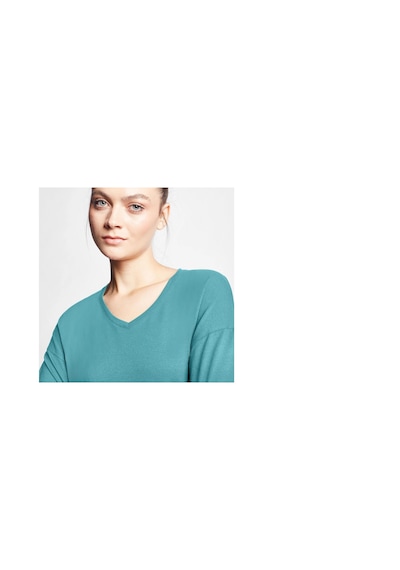 Lescon Kadın Kısa Kollu T-shirt 24s-2215-24b 24btbb002215-yeşil